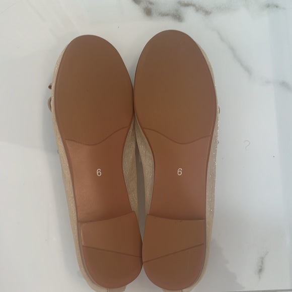 NIB Crystal Mesh Ballet Flats Size 6 - Picture 5 of 8